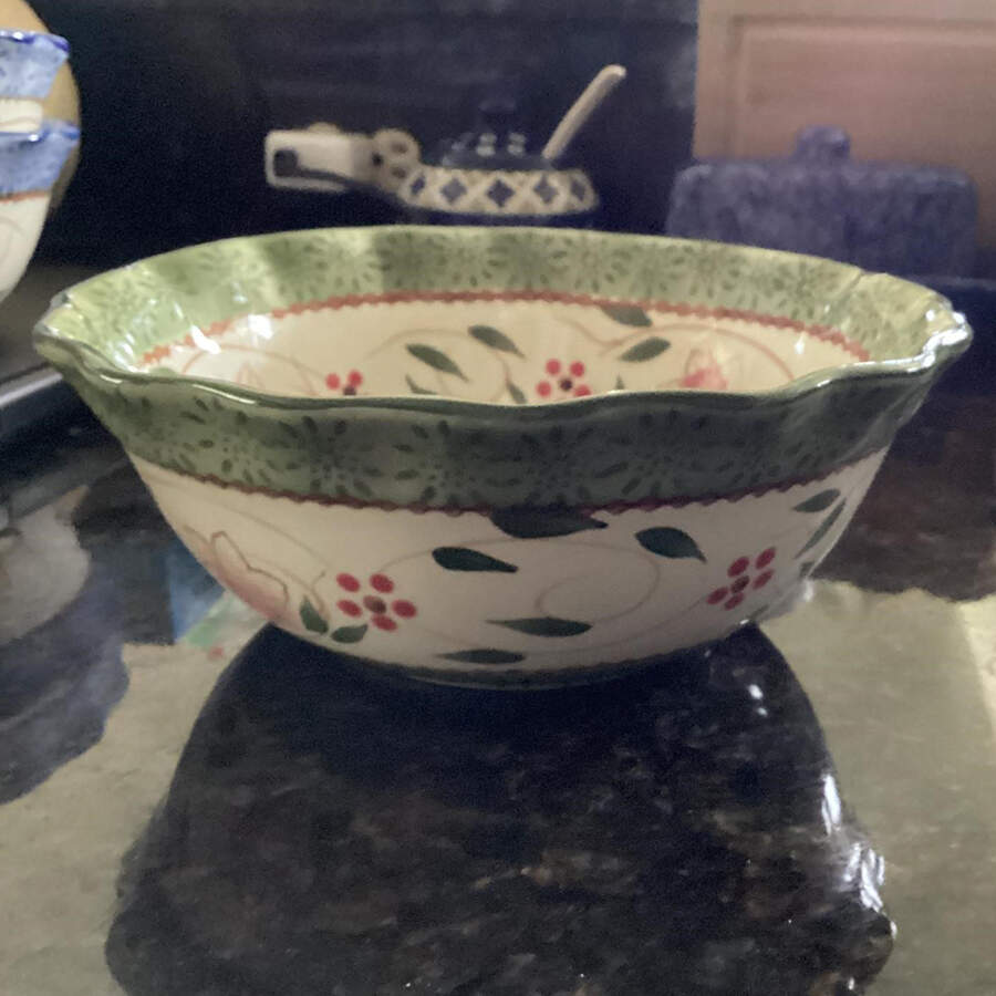 Heritage Soup/Cereal Bowl by Temp-Tations-1