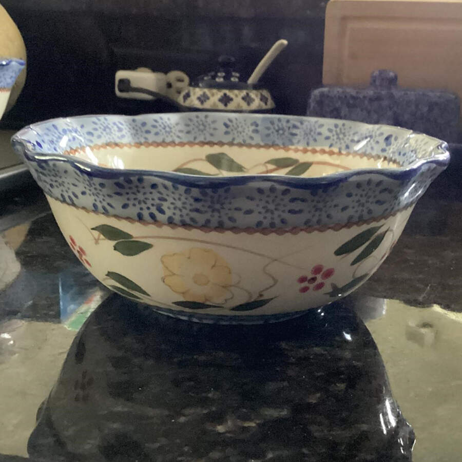 Heritage Soup/Cereal Bowl by Temp-Tations-1