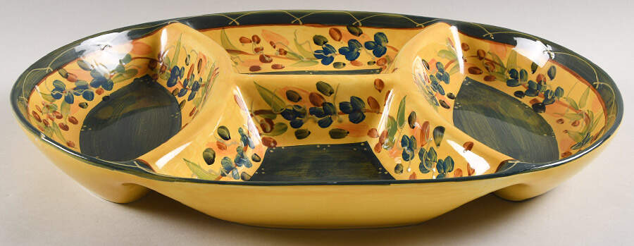 French Provencial 4 Part Relish by Tabletops Unlimited-1