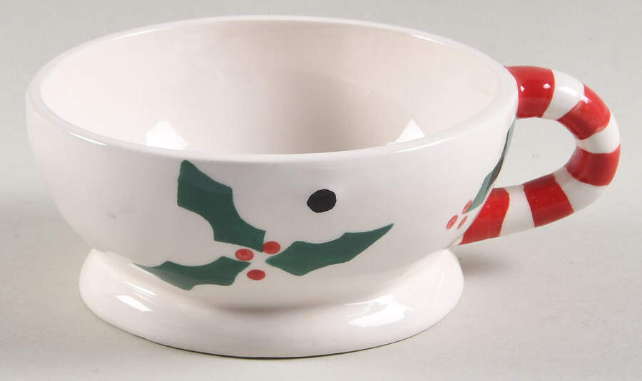 Snowman Cup for Individual Teapot & Lid with Cup by Temp-Tations-1