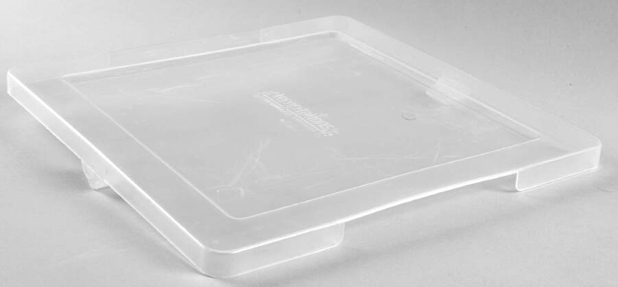 Verona-Beige Plastic Lid for 10" Sqaure Baker by Temp-Tations-1