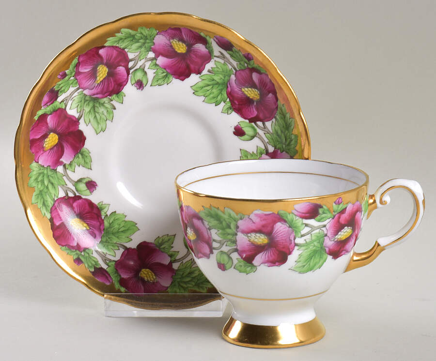 C9793 Footed Cup & Saucer Set by Tuscan - Royal Tuscan-1
