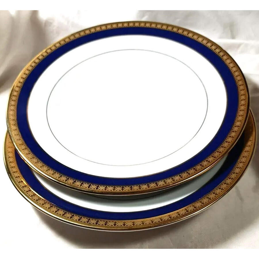 Monaco Dinner Plate by Ten Strawberry Street-1
