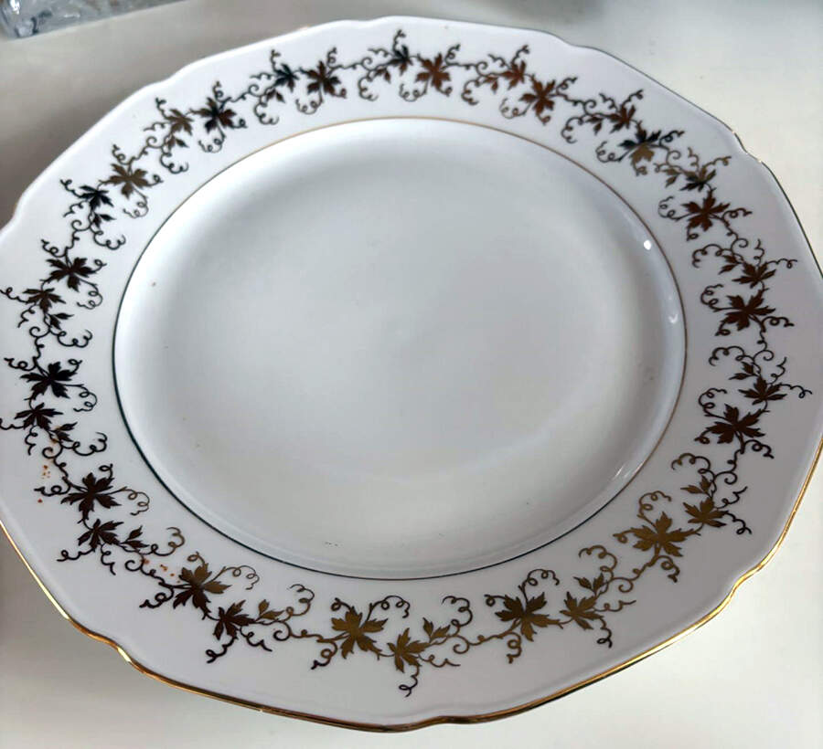 Milburn Dinner Plate by Toscport-1
