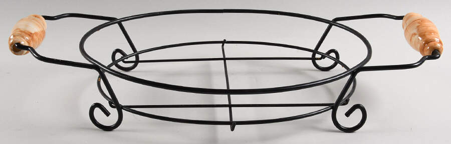 Provance 12" Metal Stand for Oval Baker by Temp-Tations-1