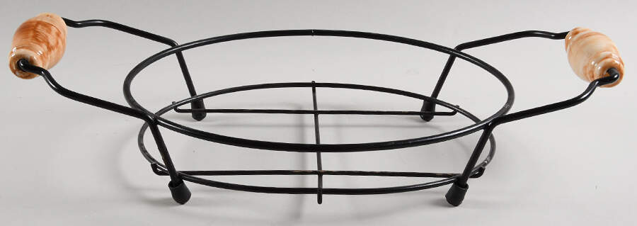 Provance Metal Stand for 10" Oval Baker by Temp-Tations-1