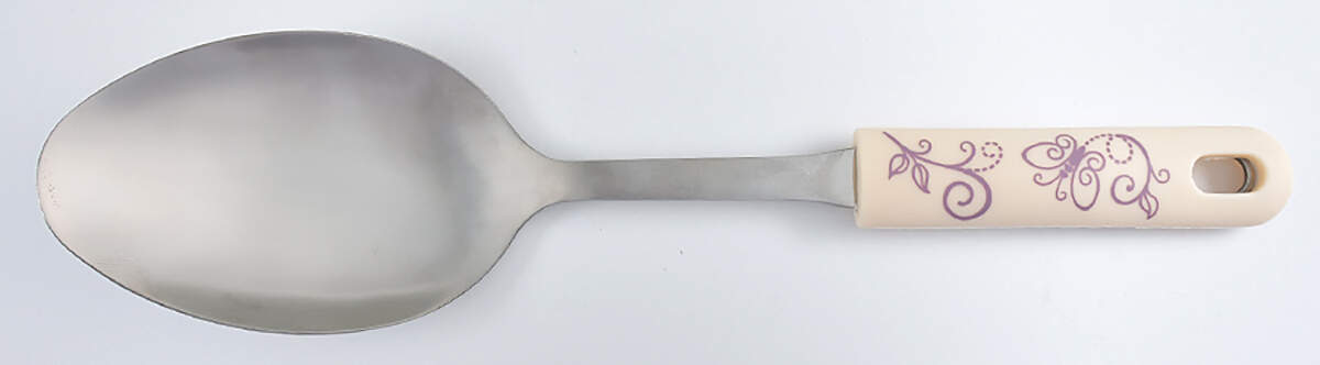 Floral Lace Spring Tablespoon (Serving Spoon) by Temp-Tations-1