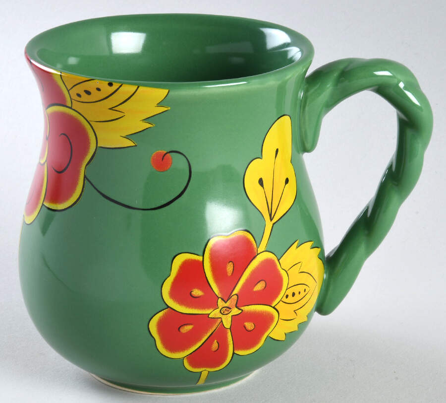 Poppy Passion Mug by Temp-Tations-1