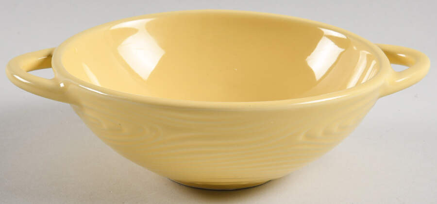 Woodland Buttercream Individual Handled Wok Bowl by Temp-Tations-1