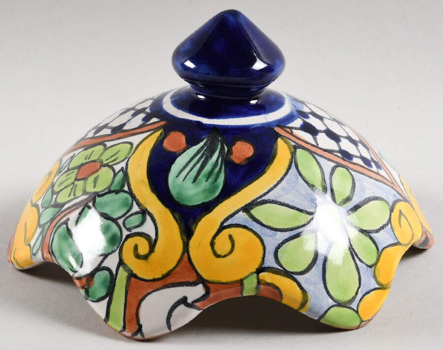 TAV9 Lid for Cookie Jar by Talavera-1
