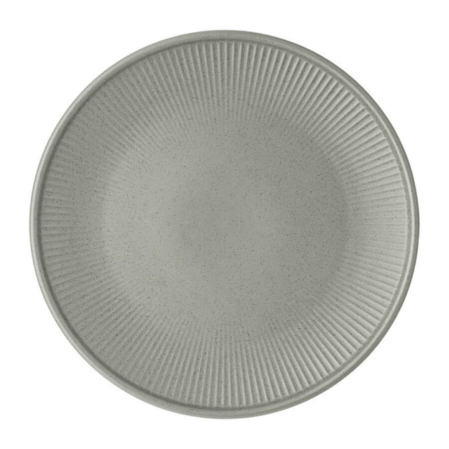 Clay Smoke Dinner Plate by Thomas-1