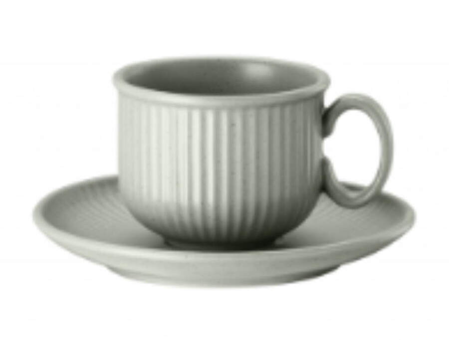 Clay Smoke Combi Cup & Saucer Set by Thomas-1