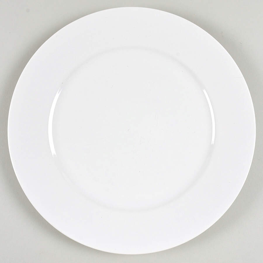 White Dinner Plate by Tabletops Unlimited-1