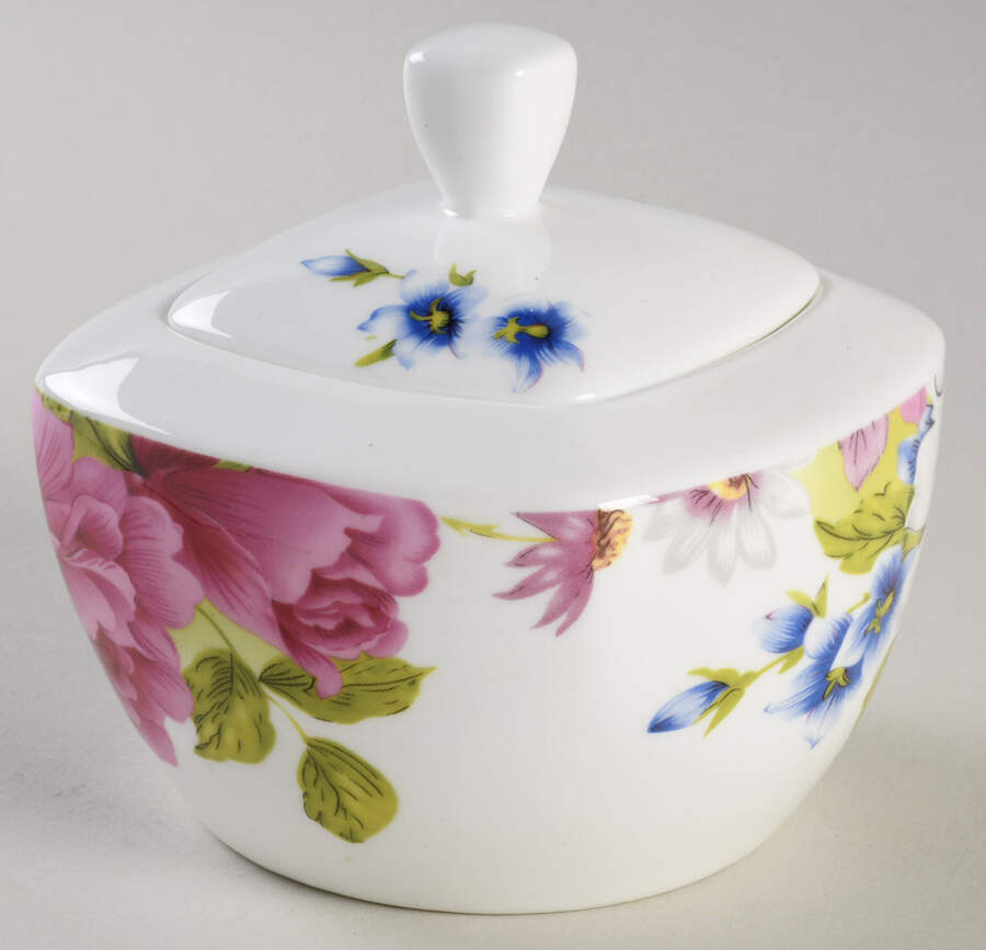 Tim10 Sugar Bowl & Lid by Tian Jin Ceramics-1
