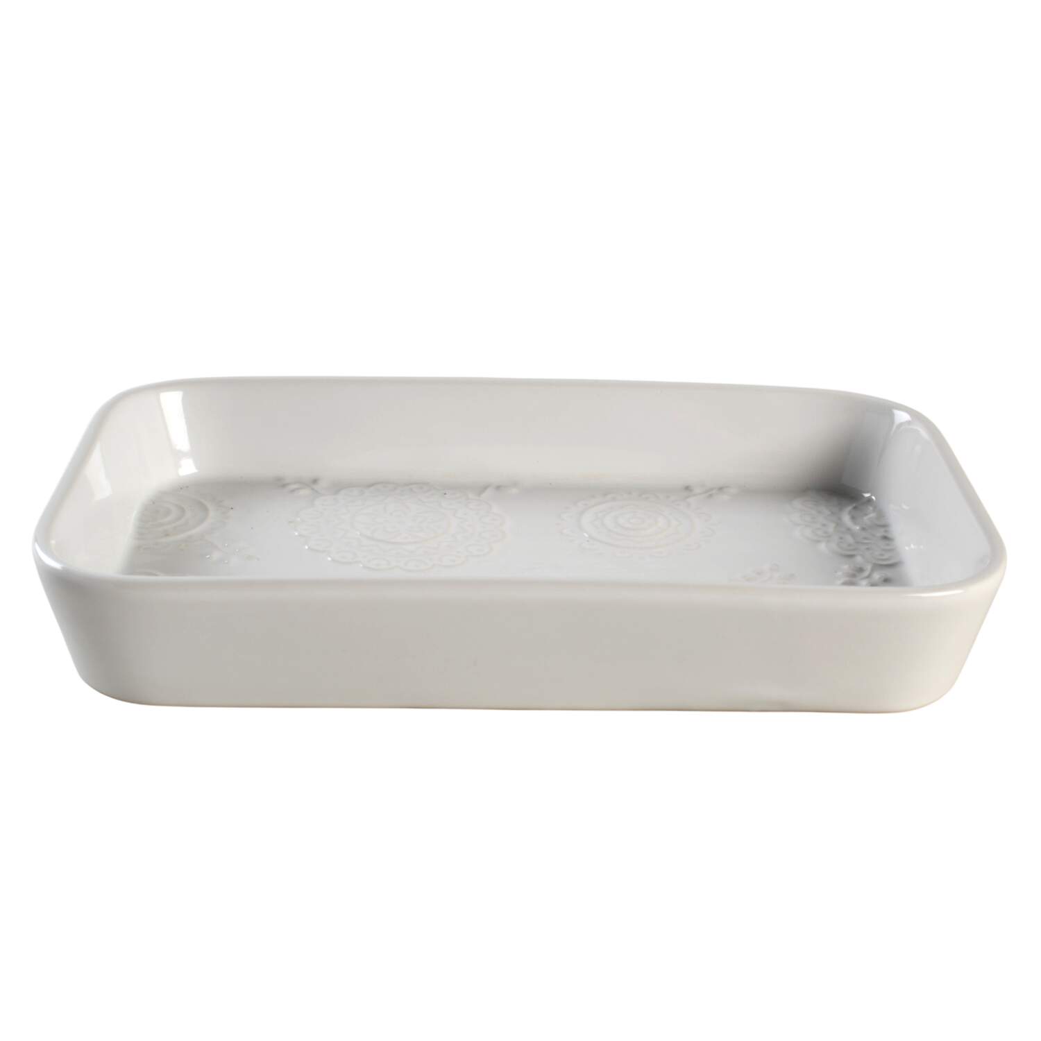 Mila 10" Rectangular Shallow Baker by Temp-Tations-1