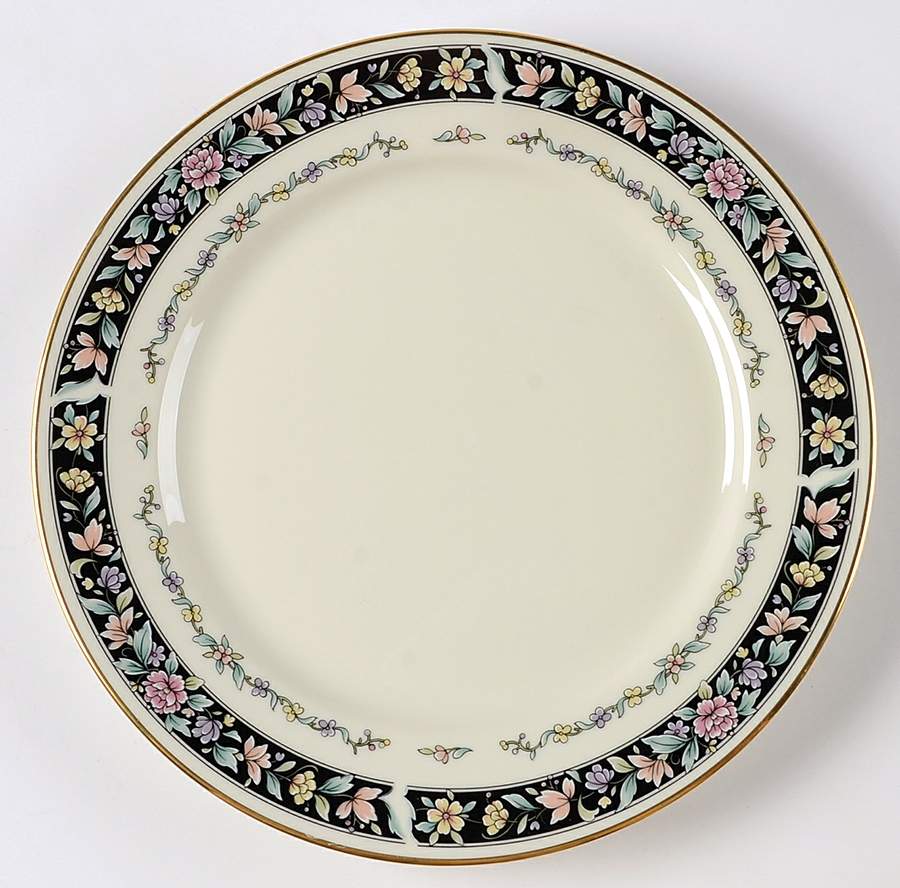 Ebony Bouquet Salad Plate by United Surgical Steel-1