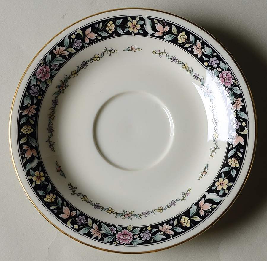 Ebony Bouquet Saucer by United Surgical Steel-1