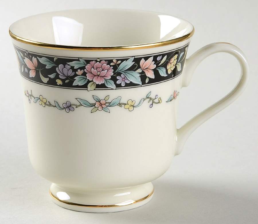 Ebony Bouquet Footed Cup by United Surgical Steel-1