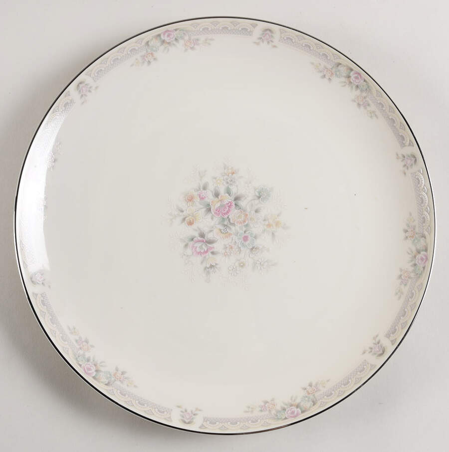 Ivory Lace 12" Chop Plate (Round Platter) by United Surgical Steel-1