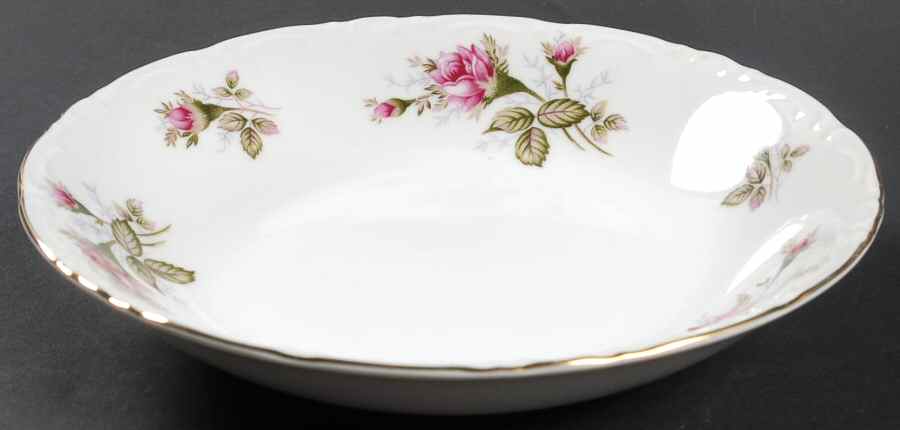 Old Rose Coupe Soup Bowl by United Surgical Steel-1