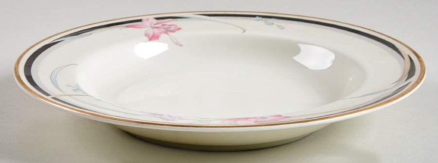 Royal Orchid Rim Soup Bowl by United Surgical Steel-1