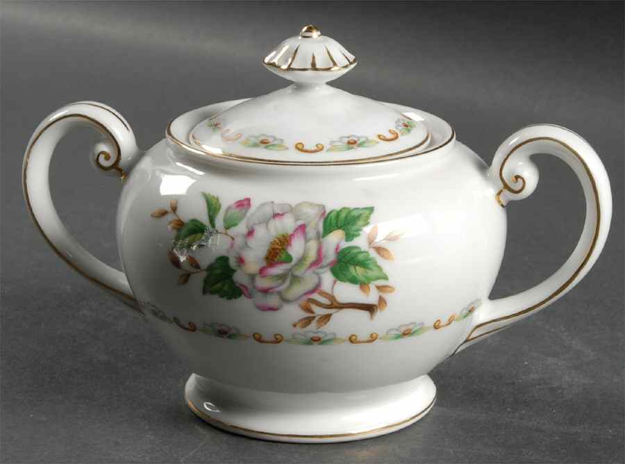 Coronado Sugar Bowl & Lid by Ucagco-1