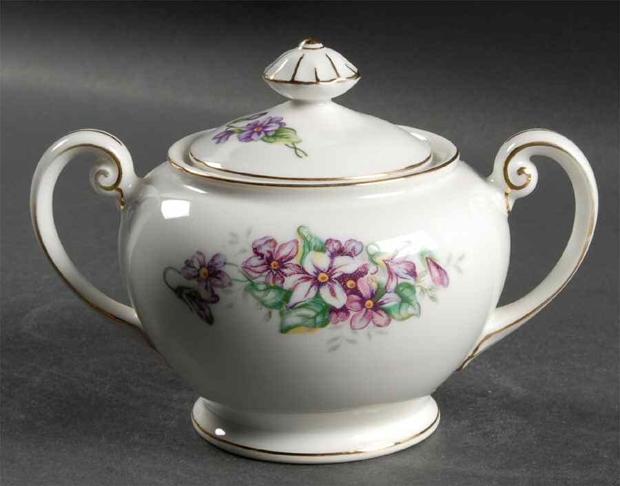 Delicado Sugar Bowl & Lid by Ucagco-1