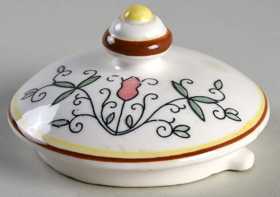 Early Provincial Lid for Teapot by Ucagco-1