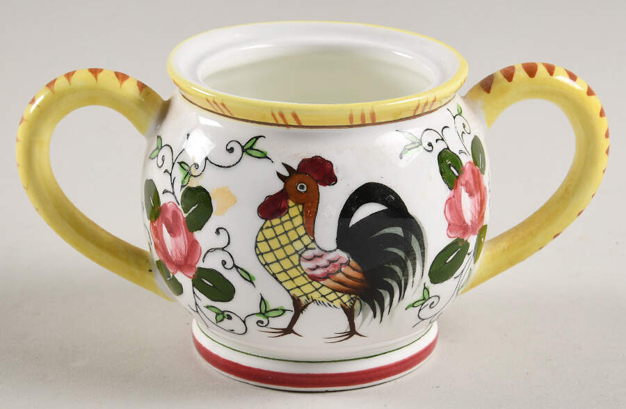 Early Provincial Mini Sugar Bowl No Lid by Ucagco-1