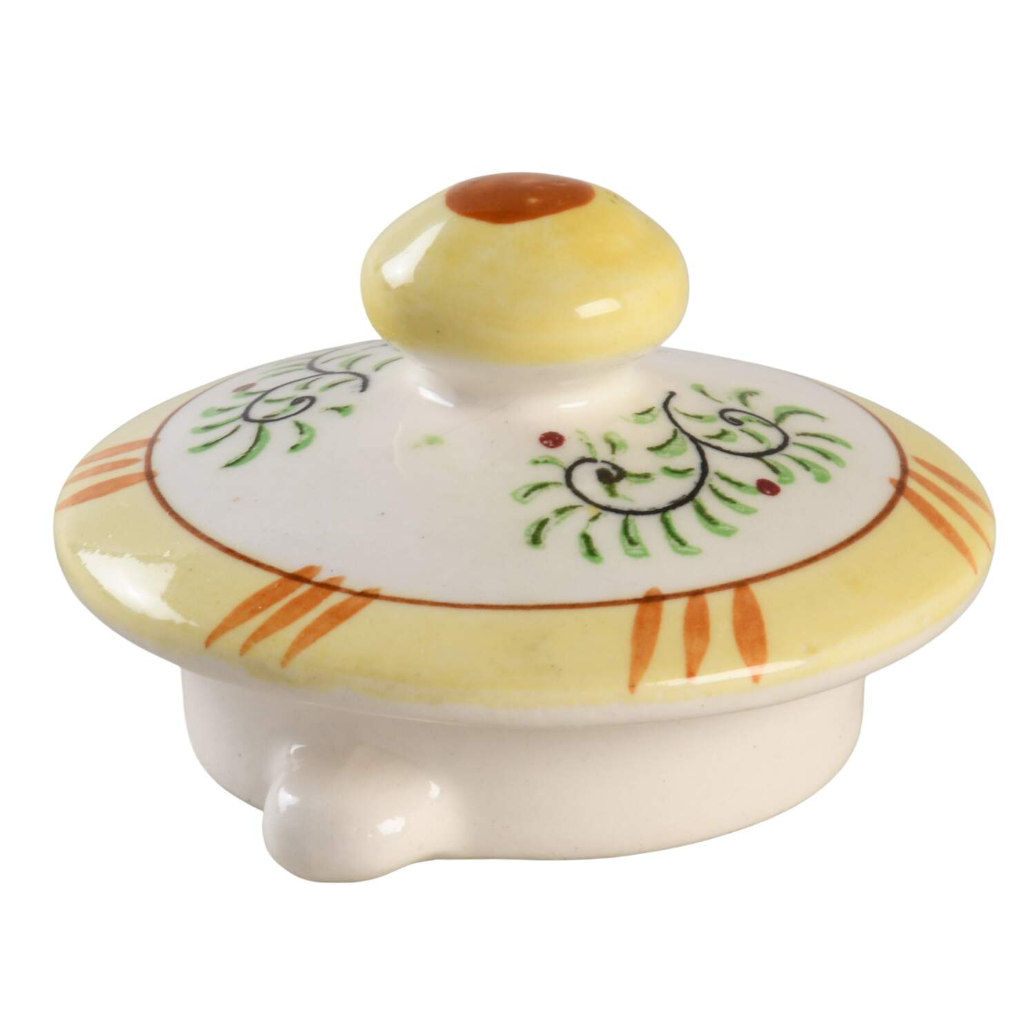 Early Provincial Lid for Mini Teapot by Ucagco-1