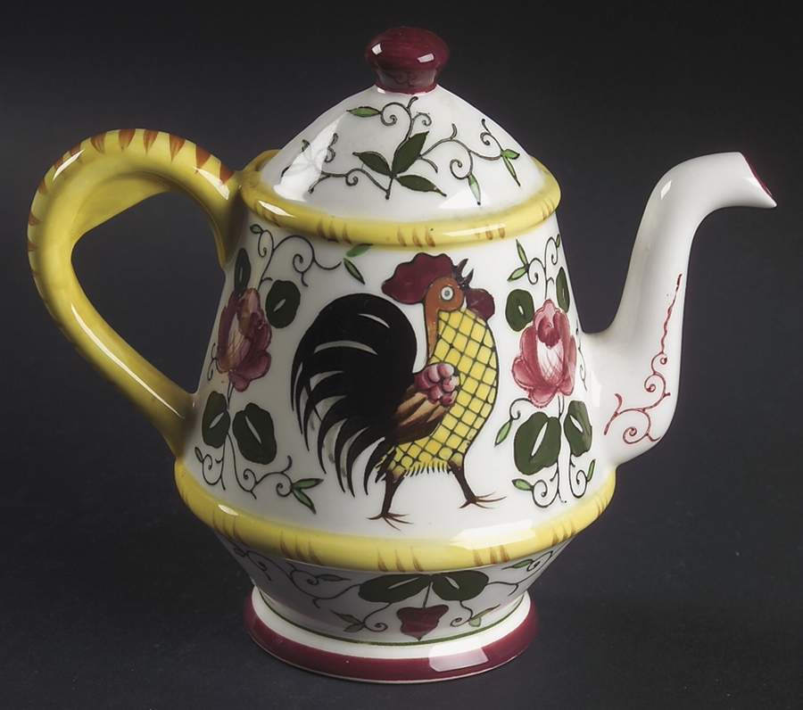 Early Provincial Teapot Wall Pocket by Ucagco-1