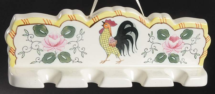 Early Provincial 5-Piece Salad Set, Hanging Rack Only by Ucagco-1