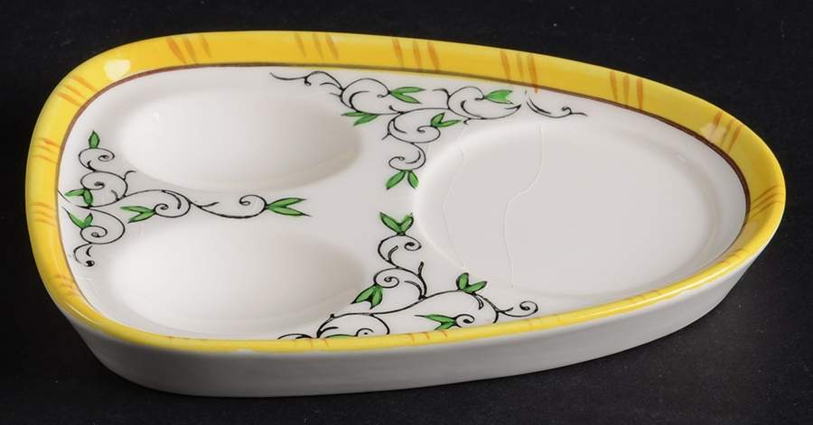 Early Provincial Stand for Double Egg Cup by Ucagco-1