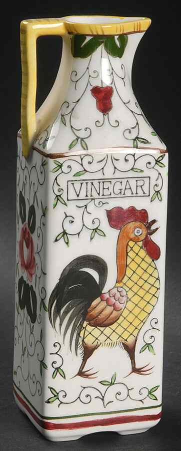 Early Provincial Square Vinegar No Stopper by Ucagco-1