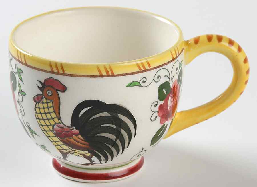 Early Provincial Footed Demitasse Cup by Ucagco-1