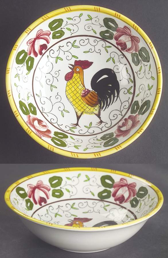 Early Provincial Soup/Cereal Bowl by Ucagco-1