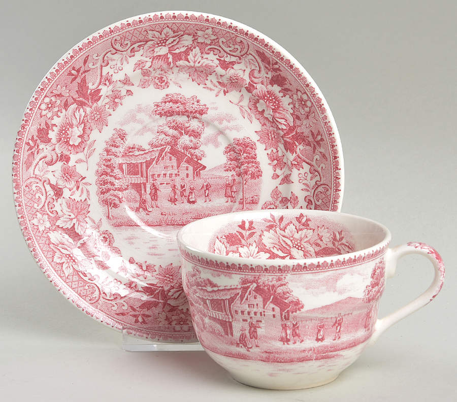 Festival Flat Cup & Saucer Set by Ucagco-1