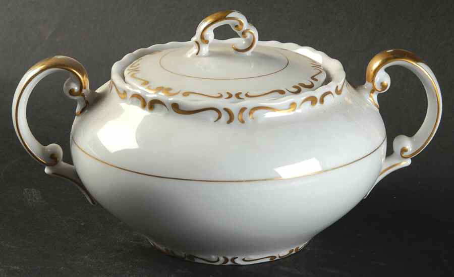 Heirloom Sugar Bowl & Lid by Ucagco-1