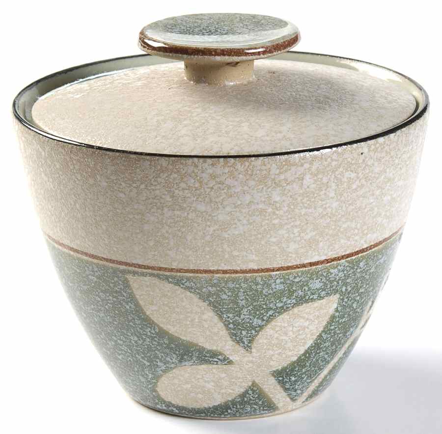 Medallion Sugar Bowl & Lid by Ucagco-1