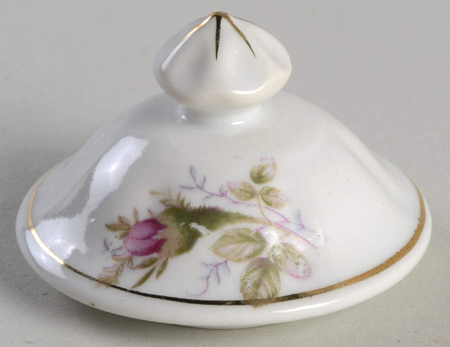 Moss Rose Lid for Sugar Bowl by Ucagco-1