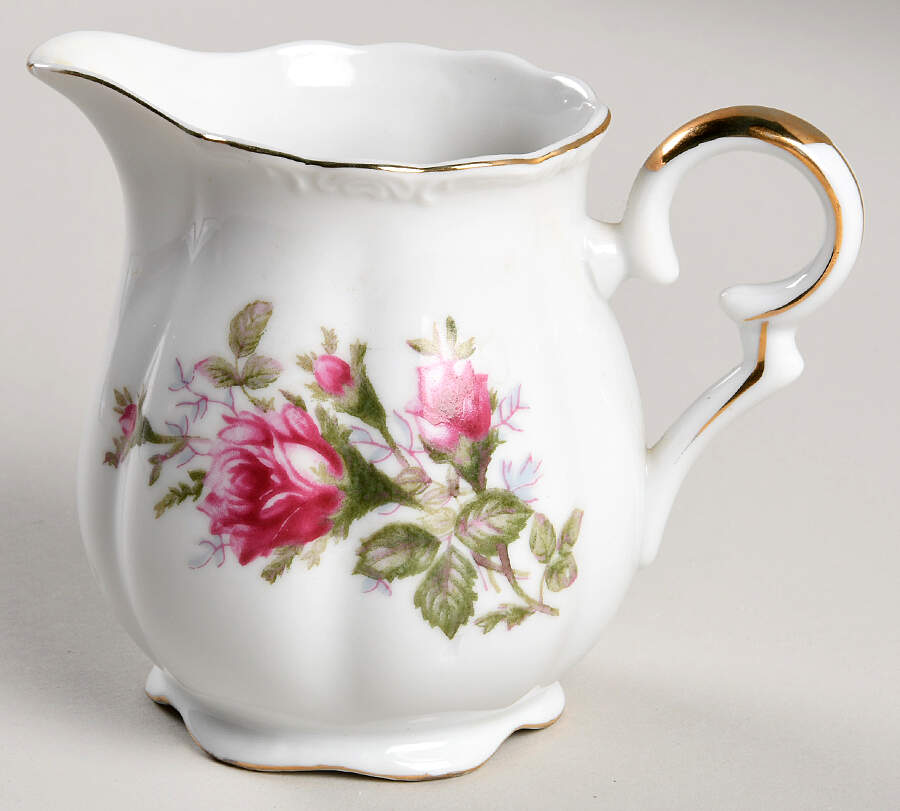 Moss Rose Creamer by Ucagco-1