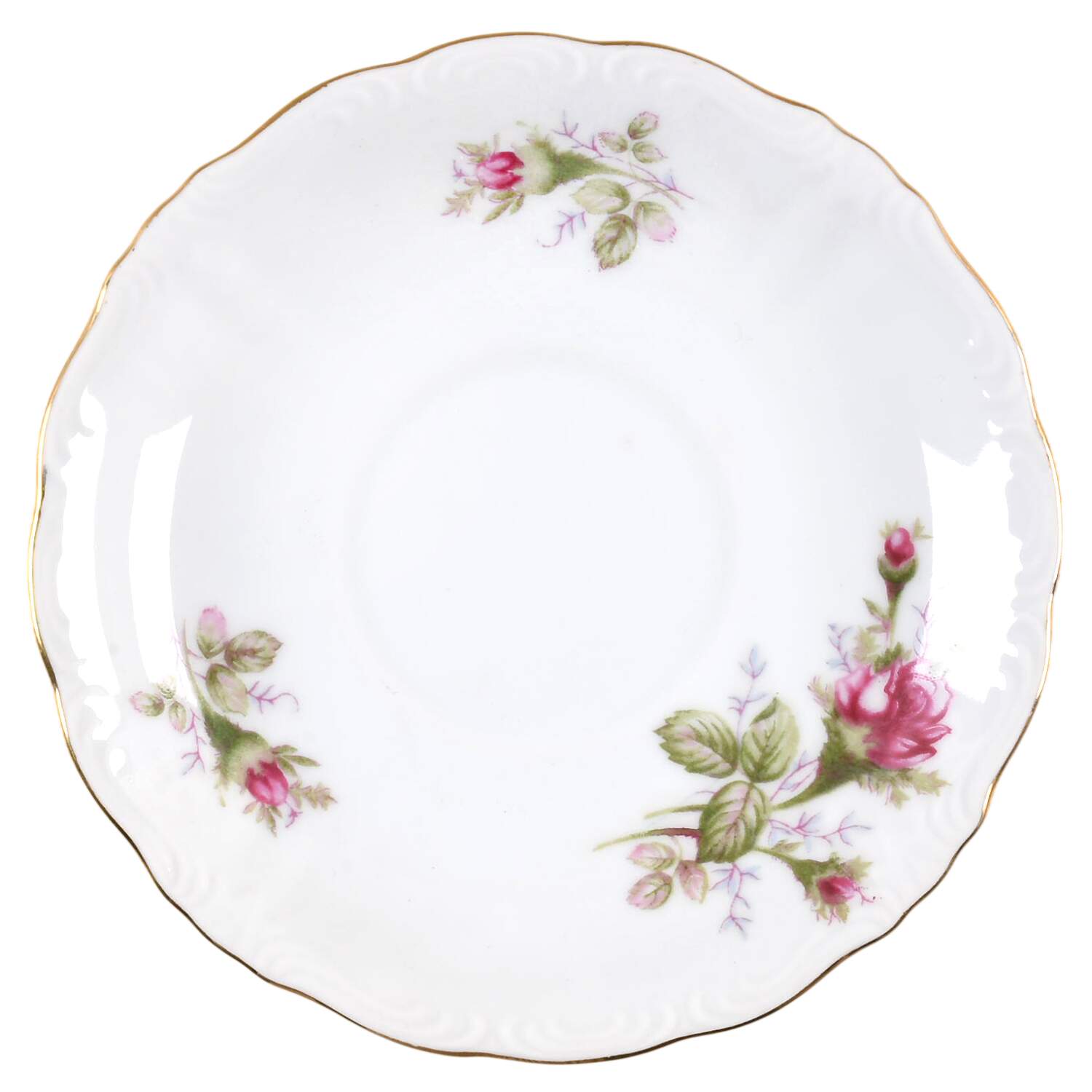 Moss Rose Saucer for Footed Cup by Ucagco-1