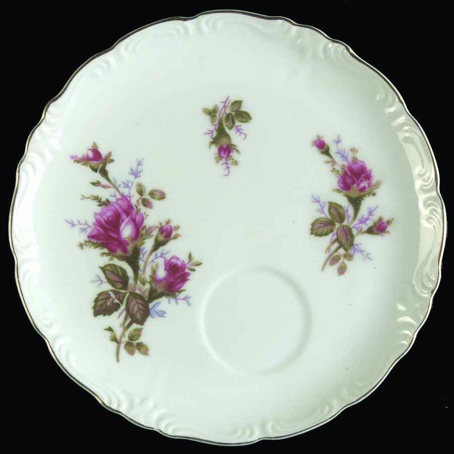 Moss Rose Snack Plate by Ucagco-1