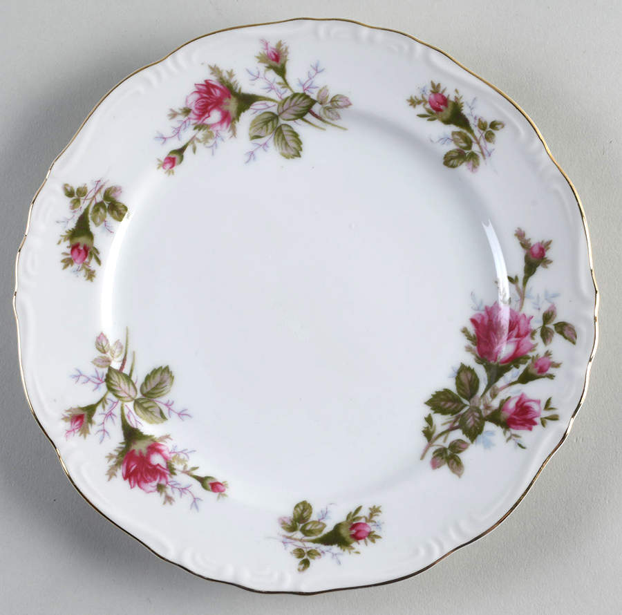 Old Rose Salad Plate by Ucagco-1