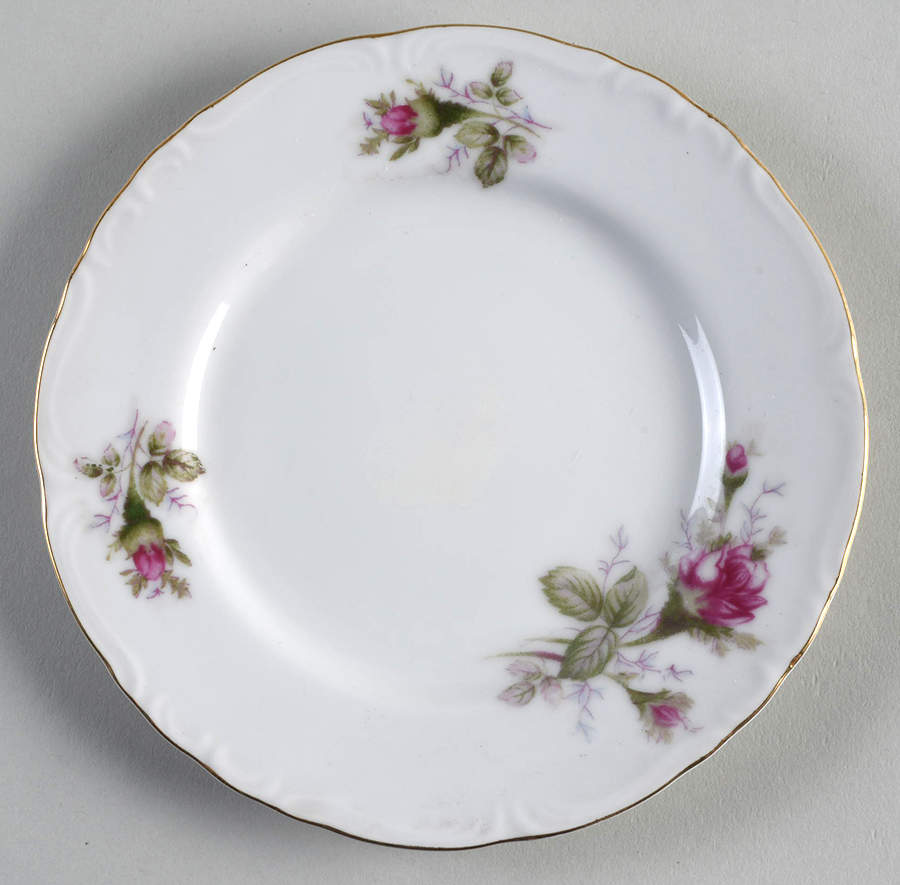 Old Rose Bread & Butter Plate by Ucagco-1