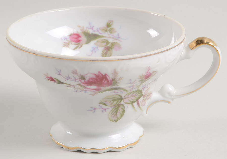 Old Rose Footed Cup by Ucagco-1