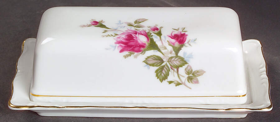 Old Rose 1/4 Lb Covered Butter by Ucagco-1