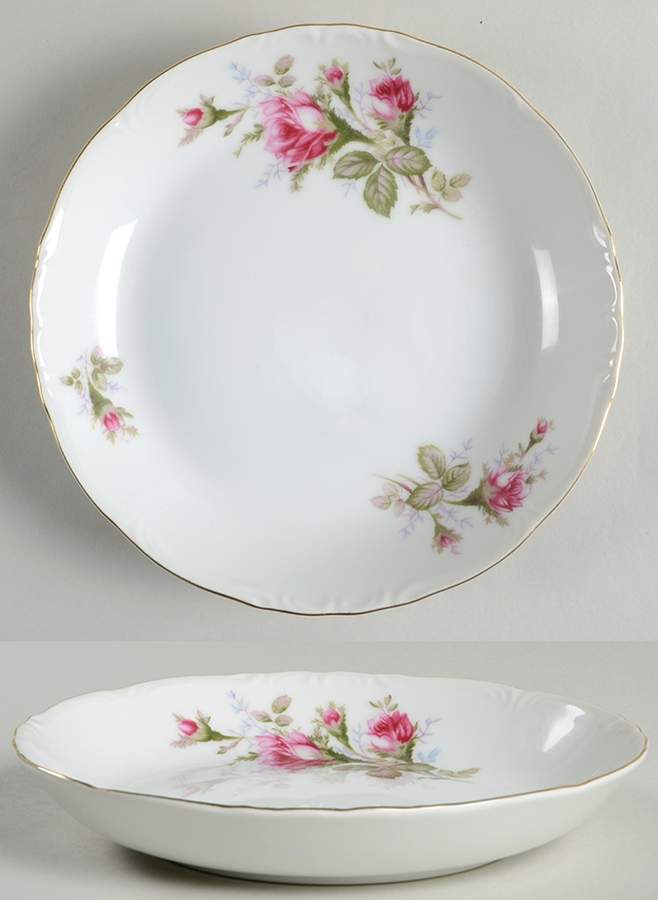 Old Rose Coupe Soup Bowl by Ucagco-1