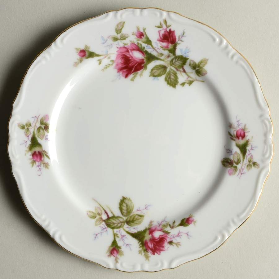 Old Rose Bread & Butter Plate by Ucagco-1
