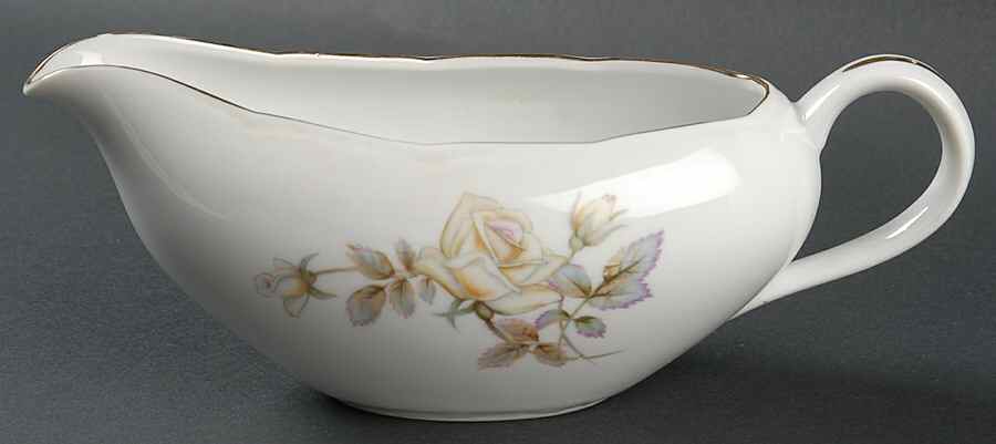 Oxford Rose Gravy Boat by Ucagco-1